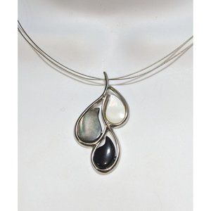 Lia Sophia Shell Teardrop Necklace
